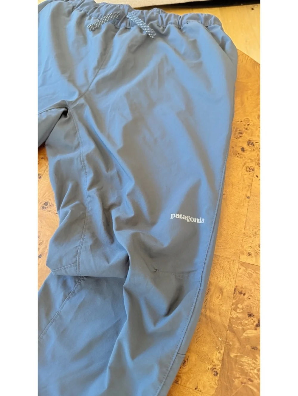 Patagonia Terrebonne Lightweight Blue joggers with Elastic Waist